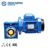 Electric Motor Worm Gear 3ph 0.18kw 56RPM