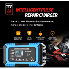 Smart Car Battery charger 8A 12V with repair